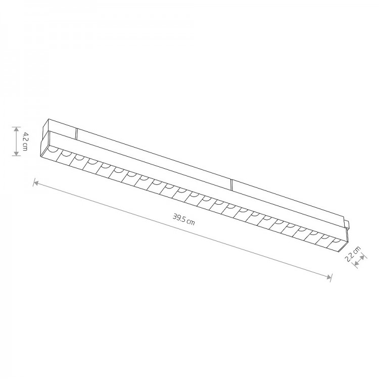 Трековый светильник Nowodvorski Focus Led 10643