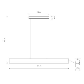 Подвесной светильник Nowodvorski Cl Q Led Pro 8251-foto2