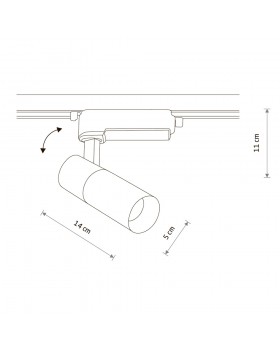 Трековый светильник Nowodvorski Profile Tinos Led 10386-foto5
