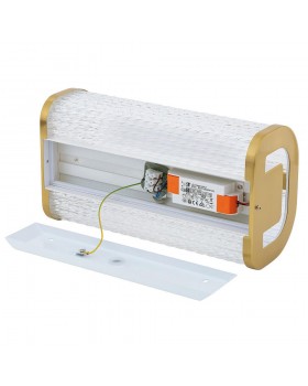 Настенный светильник Nowodvorski Palmas Led Brass 10730-foto4