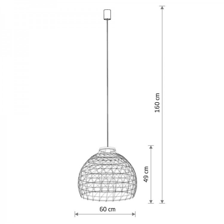 Подвесная люстра Nowodvorski Boho L Wood 11152