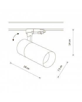 Трековый светильник Nowodvorski Ctls Tinos Led 10392-foto6
