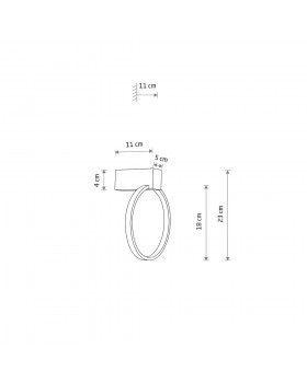 Настенный светильник Nowodvorski Circolo Led XS 10808-foto2