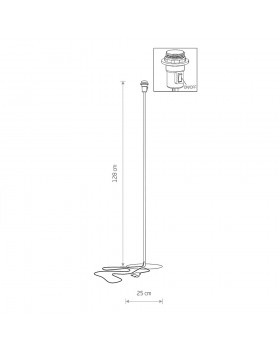 Основа для торшера Nowodvorski Cameleon Petit 8345-foto3