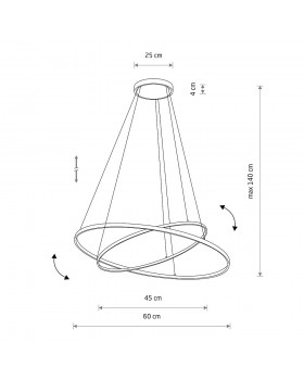 Подвесная люстра Nowodvorski Circolo Led 10814-foto14