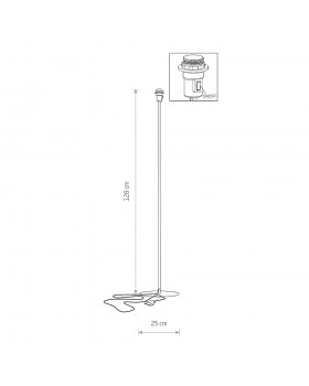 Основа для торшера Nowodvorski Cameleon Petit 8346-foto3