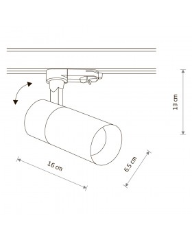 Трековый светильник Nowodvorski Ctls Tinos Led 10400-foto7
