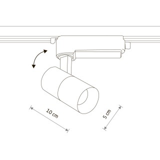 Трековый светильник Nowodvorski Profile Tinos Led 10376-foto5
