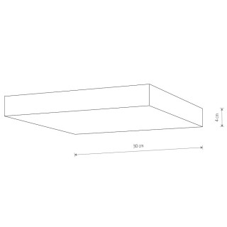 Потолочный cветильник Nowodvorski Lid Square Led 10423-foto3