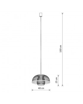 Подвесная люстра Nowodvorski Krabi Wood 11158-foto4
