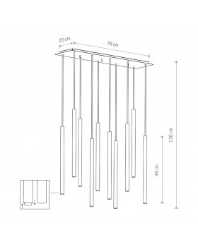 Потолочная люстра Nowodvorski Laser 490 10705-foto6