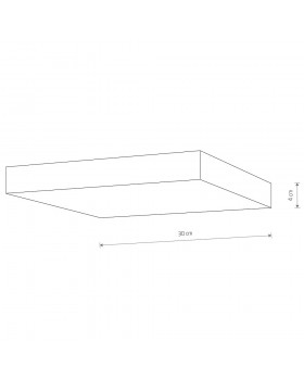 Потолочный cветильник Nowodvorski Lid Square Led 10436-foto3