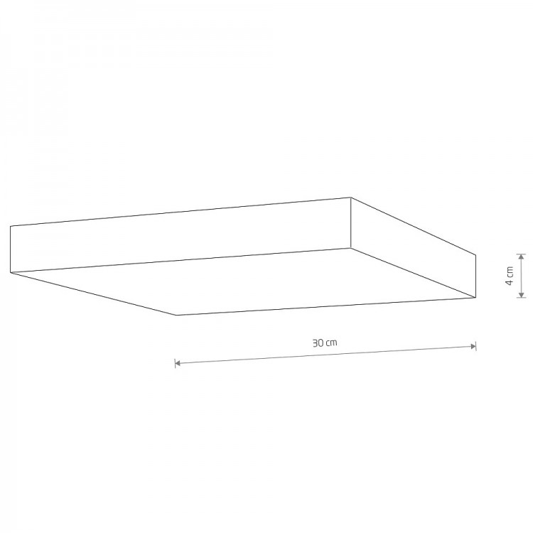 Потолочный cветильник Nowodvorski Lid Square Led 10436