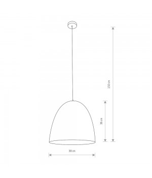 Подвесной светильник Nowodvorski Egg M 10323-foto2