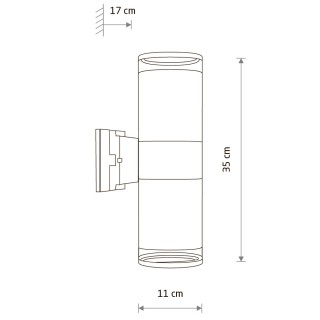 Уличный настенный светильник Nowodvorski Rock Pro 10688-foto8