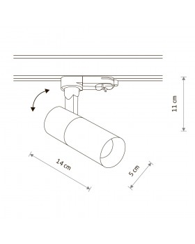 Трековый светильник Nowodvorski Ctls Tinos Led 10396-foto7