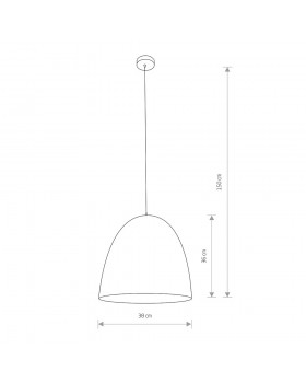Подвесной светильник Nowodvorski Egg M 10318-foto2
