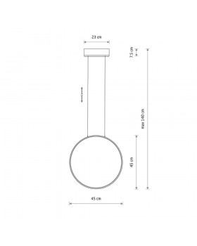 Подвесная люстра Nowodvorski Circolo Led S 10860-foto9