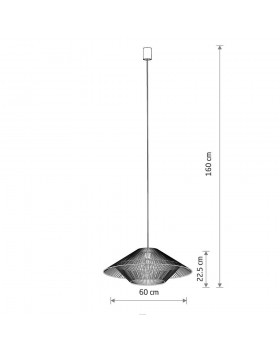 Подвесная люстра Nowodvorski Japandi M Wood 11157-foto8