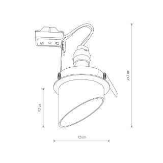 Встраиваемый светильник Nowodvorski Solta 10491-foto8