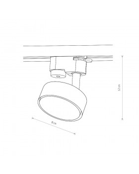 Трековый светильник Nowodvorski Profile Puck 10358-foto9