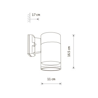 Уличный настенный светильник Nowodvorski Rock Pro 10686-foto10