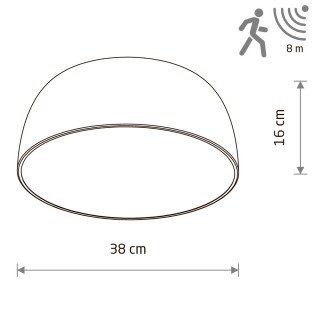 Потолочный cветильник Nowodvorski Satellite S Sensor 8010-foto2