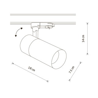 Трековый светильник Nowodvorski Ctls Tinos Led 10401-foto7