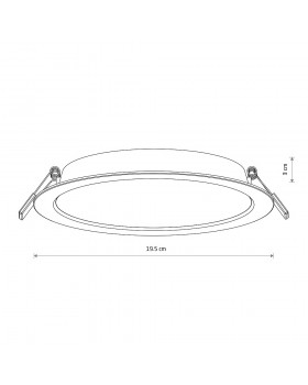 Встраиваемый светильник Nowodvorski Mykonos Led 10543-foto2