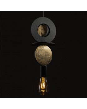 Подвесная люстра Nowodvorski Drops Wood E Black 11177-foto2