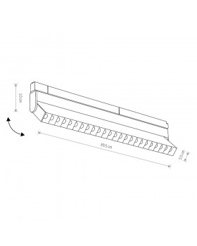 Трековый светильник Nowodvorski Focus Led 10645-foto2
