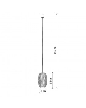 Подвесная люстра Nowodvorski Puket S Wood 11160-foto4