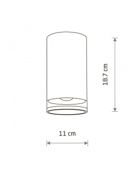 Уличный потолочный светодиодный светильник Nowodvorski Rock Pro 10687-foto8