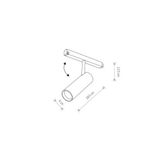 Трековый светильник Nowodvorski Lvm Spot 10656-foto2