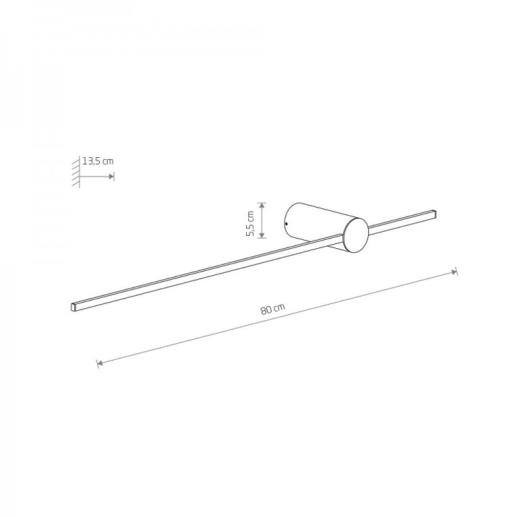 Настенный светильник Nowodvorski Saber Led M 10312