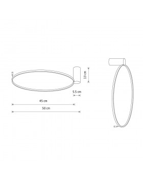 Настенно-потолочный светильник Nowodvorski Circolo Led S 10928-foto5