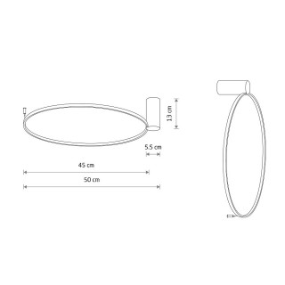 Настенно-потолочный светильник Nowodvorski Circolo Led S 10928-foto5