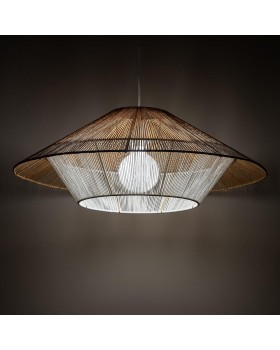 Подвесная люстра Nowodvorski Japandi M Wood 11157-foto2