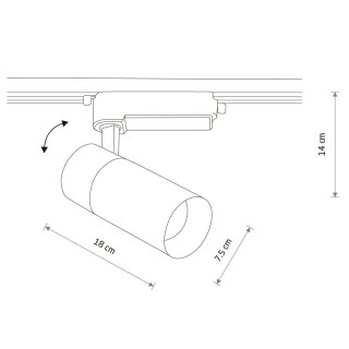 Трековый светильник Nowodvorski Profile Tinos Led 10388-foto5