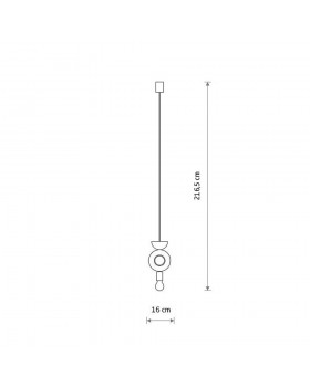 Подвесная люстра Nowodvorski Drops Wood F Gold 11180-foto7