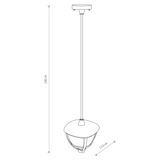 Уличный подвесной светильник Nowodvorski Amelia 10496-foto2