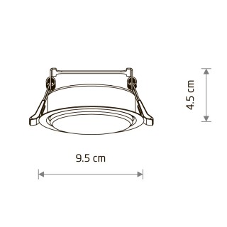Встраиваемый светильник Nowodvorski Uno S 10841-foto6