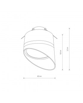Встраиваемый светильник Nowodvorski Vis 10486-foto8