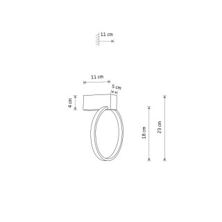 Настенный светильник Nowodvorski Circolo Led XS 10858-foto2