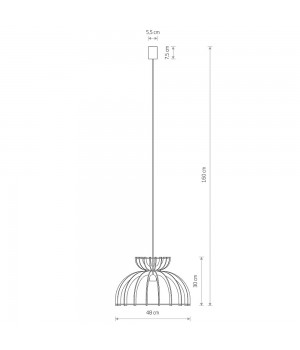 Люстра подвесная Nowodvorski Kymi C 10575-foto2