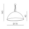 Подвесная люстра Azzardo Magma 70 new AZ1403