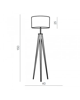 Торшер Azzardo Sintra AZ2411-foto2