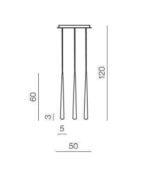 Подвесной светильник Azzardo Stylo 3 AZ0133-foto3
