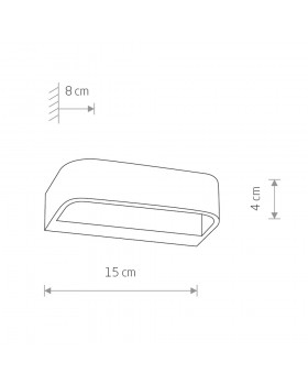 Настенный светильник Nowodvorski Gess Led 6912-foto2