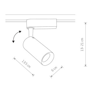 Трековый светильник Nowodvorski Profile Iris 9004-foto2
